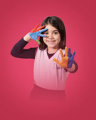 Alunos na Educação Infantil